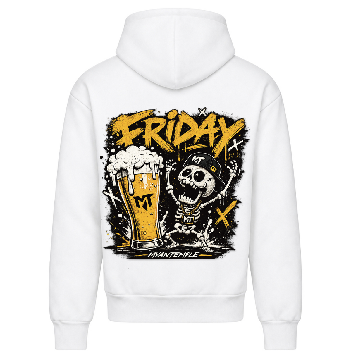 Friday  - Arctic White - Rueckseite