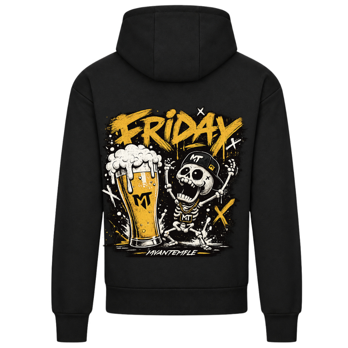Friday  - Deep Black - Rueckseite