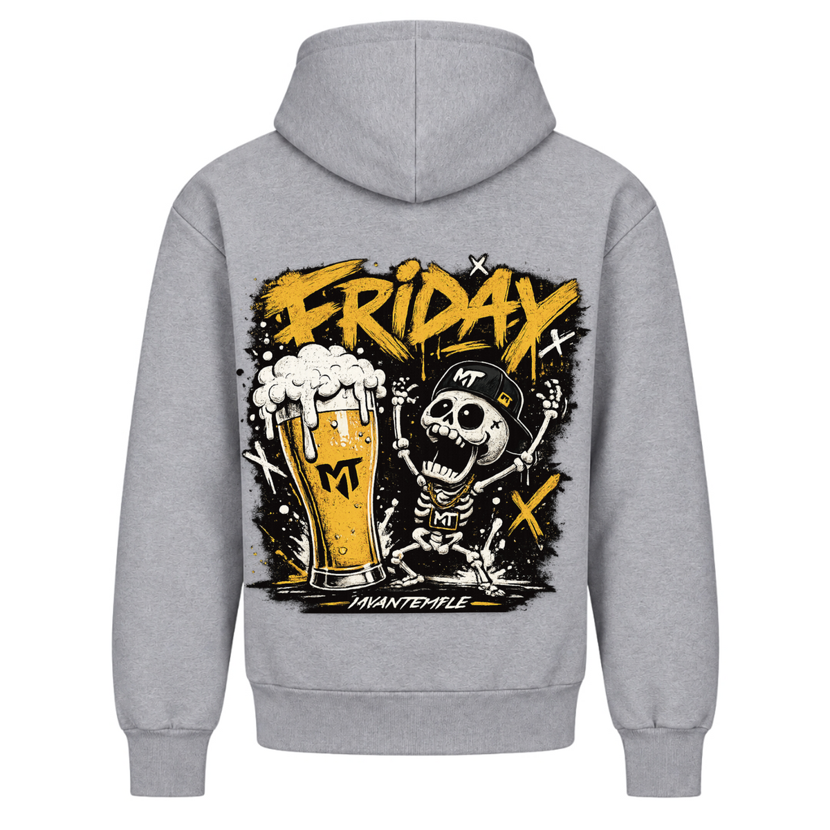 Friday  - Heather Grey - Rueckseite