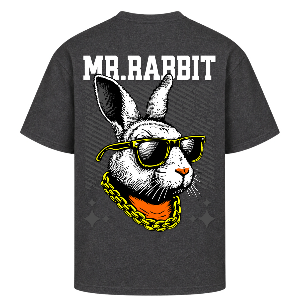 Mr. Rabbit - Charcoal (Heather) - Rueckseite