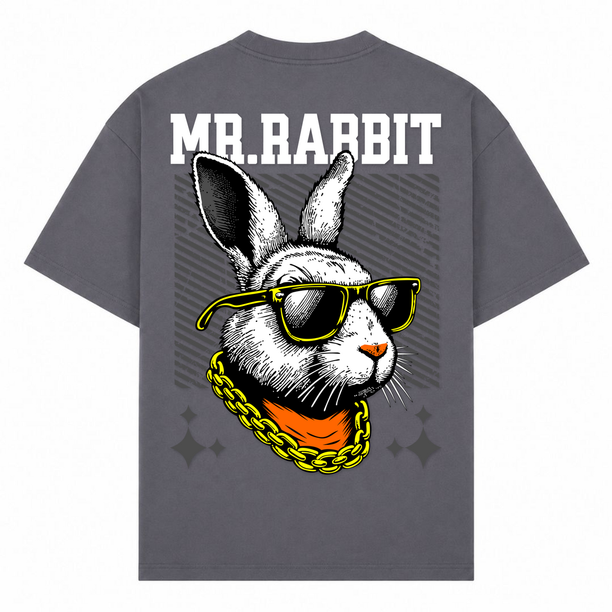 Mr. Rabbit - dark grey  - Rueckseite