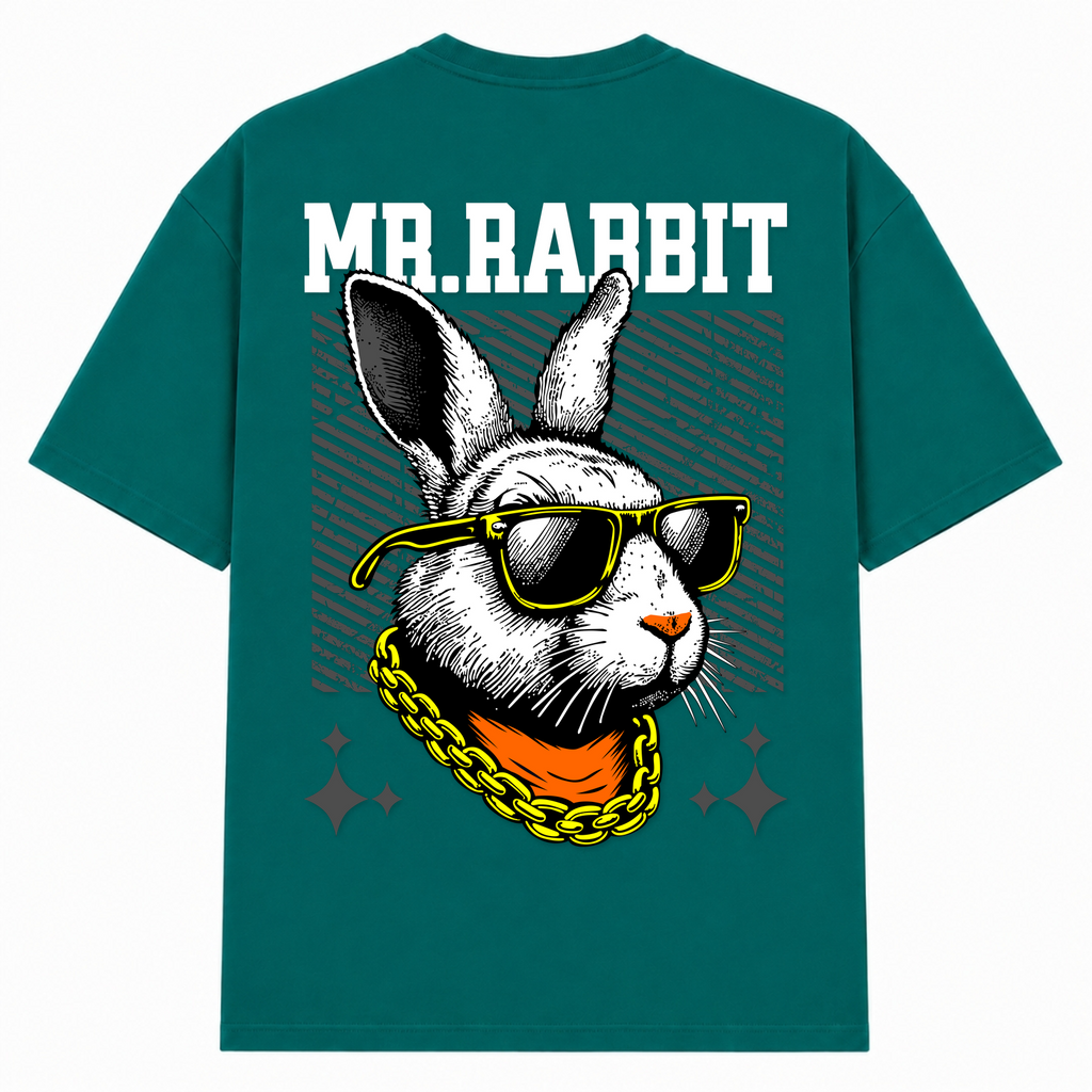 Mr. Rabbit - Green - Rueckseite
