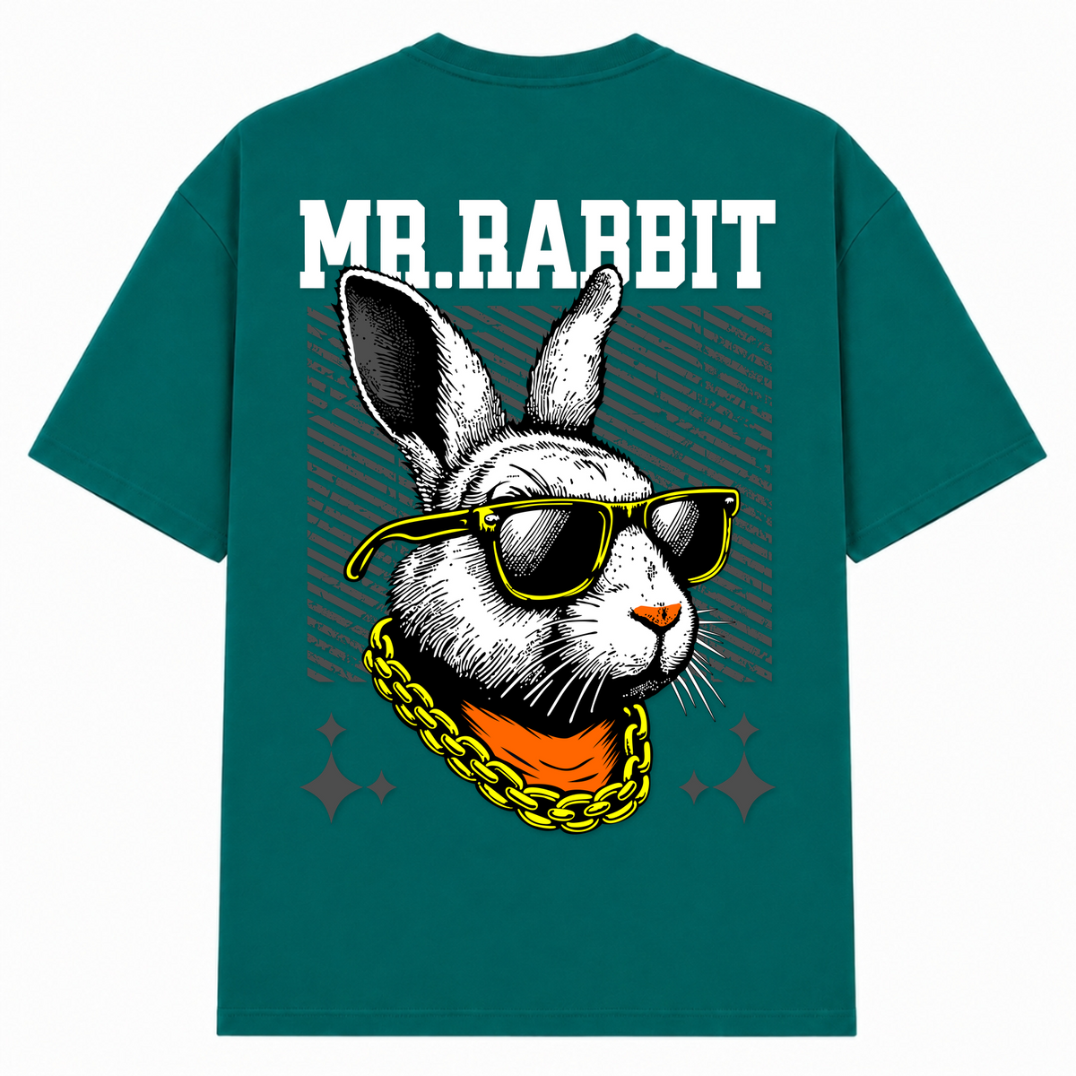 Mr. Rabbit - Green - Rueckseite