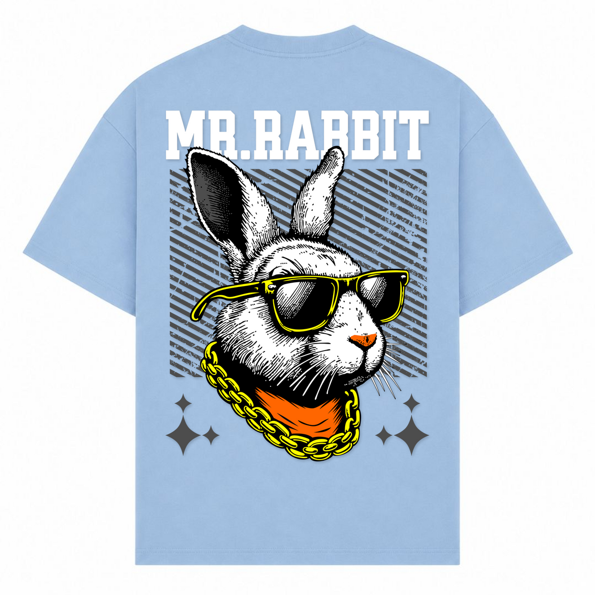 Mr. Rabbit - powder blue - Rueckseite