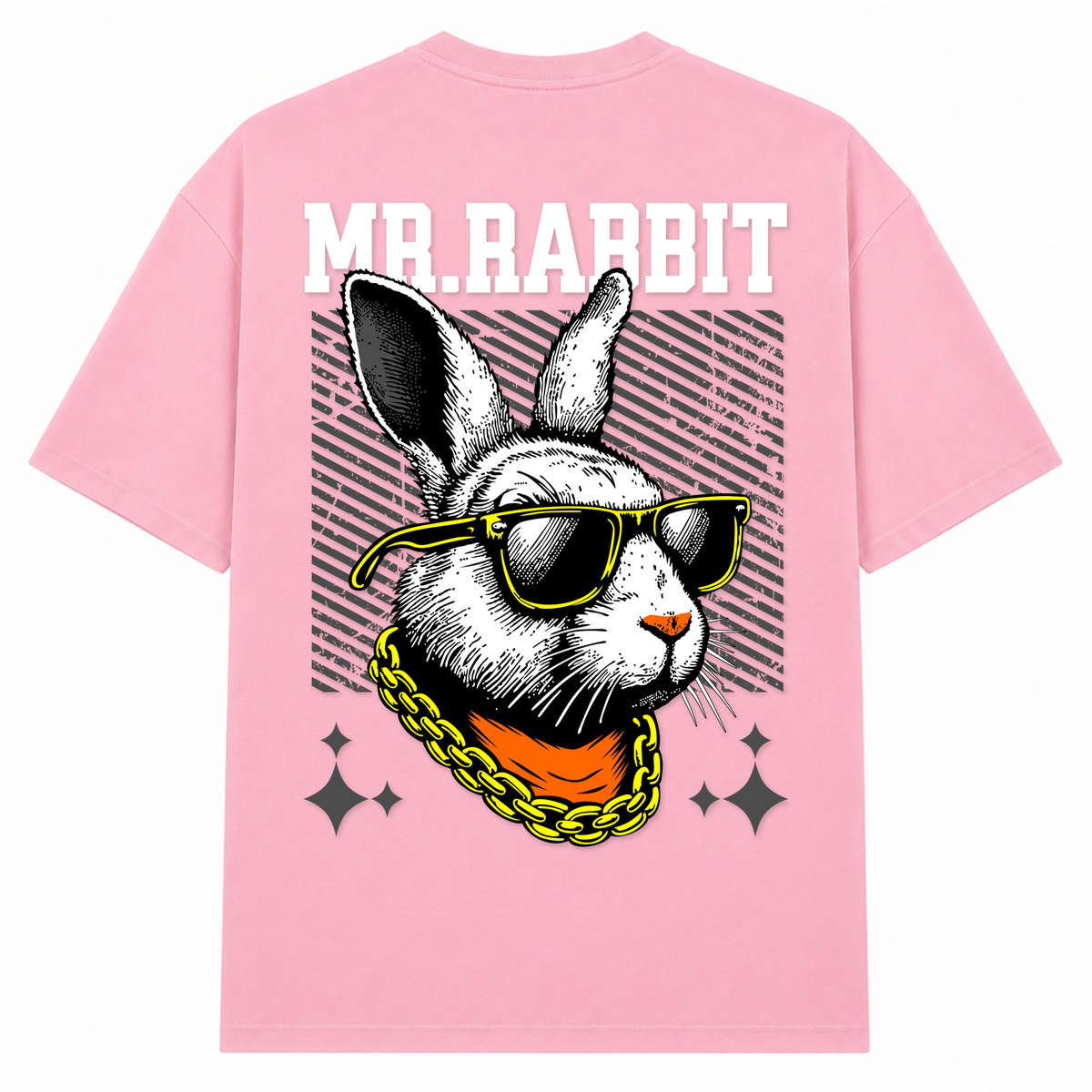 Mr. Rabbit - Soft Pink  - Rueckseite