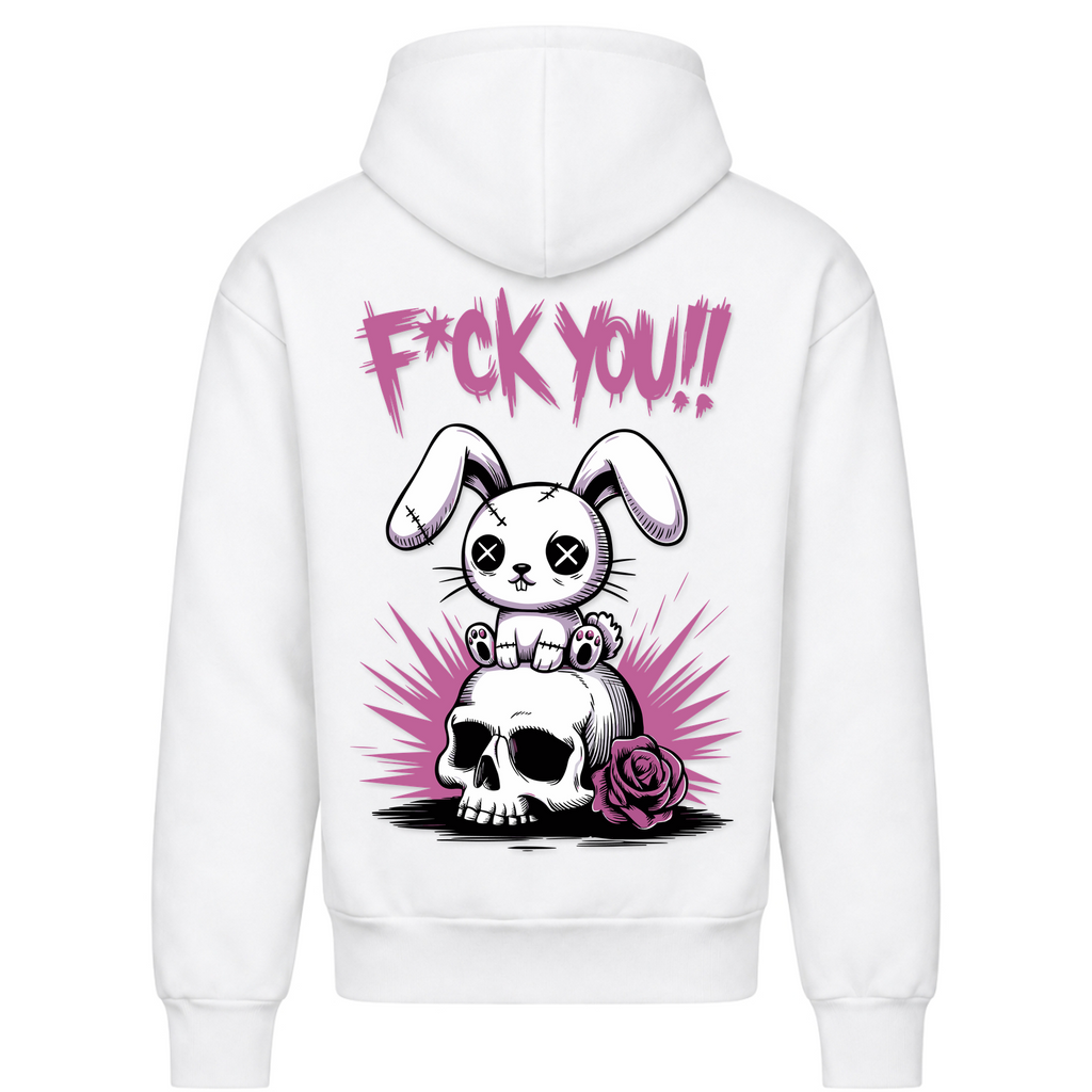 F*uck You Bunny - Arctic White - Rueckseite
