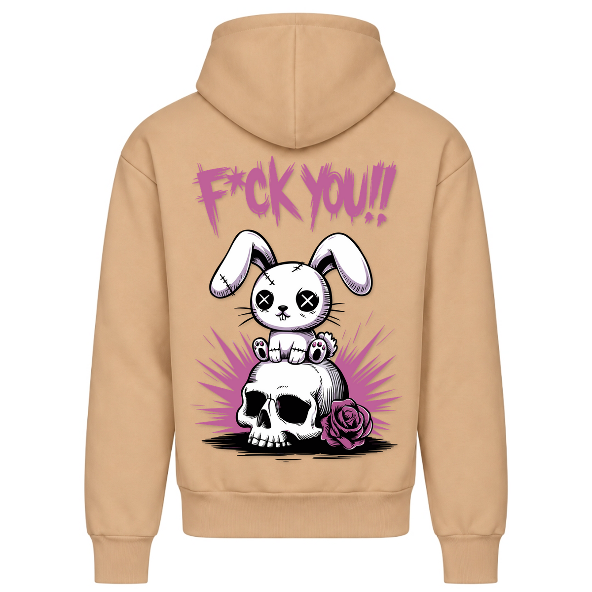 F*uck You Bunny - Desert Sand - Rueckseite