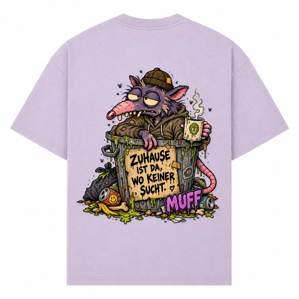Muff - lilac - Rueckseite