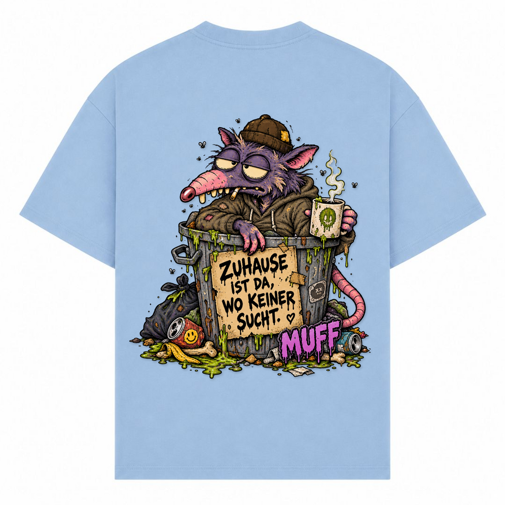 Muff - powder blue - Rueckseite