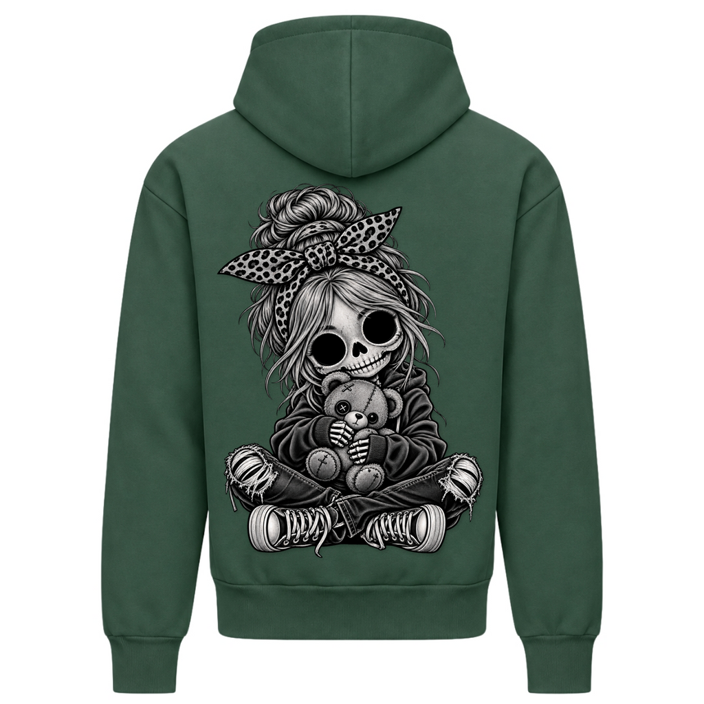 Dead Cute Bear - Bottle Green - Rueckseite