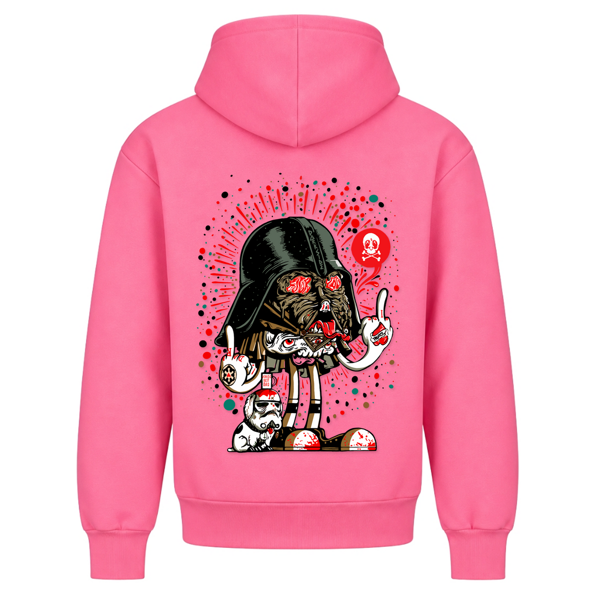 Darth F*ck - Bubblegum Pink - Rueckseite