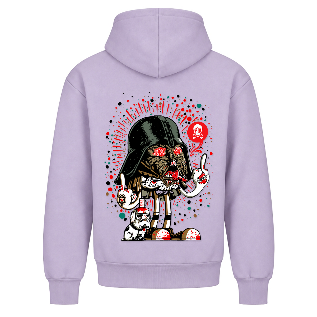 Darth F*ck - Lilac - Rueckseite