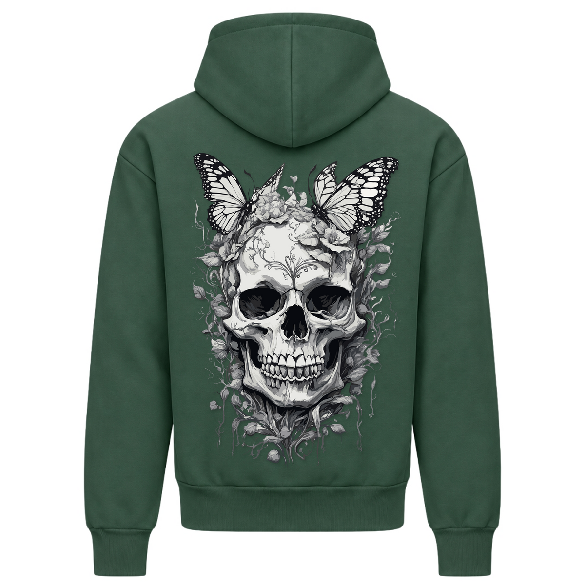 Skull Smile - Bottle Green - Rueckseite