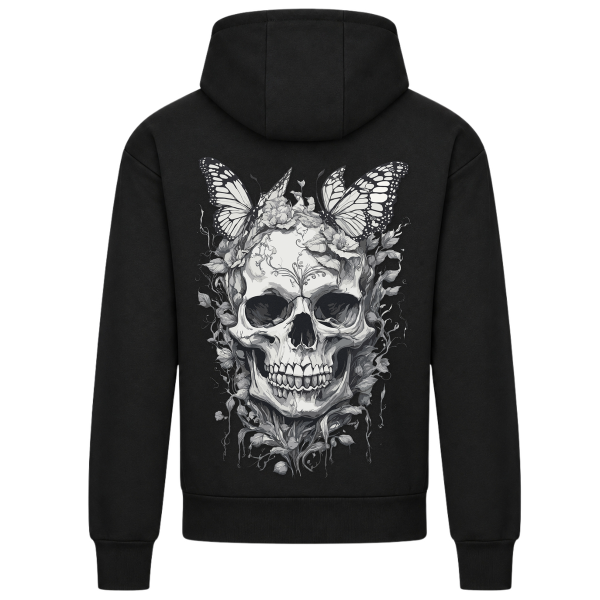 Skull Smile - Deep Black - Rueckseite