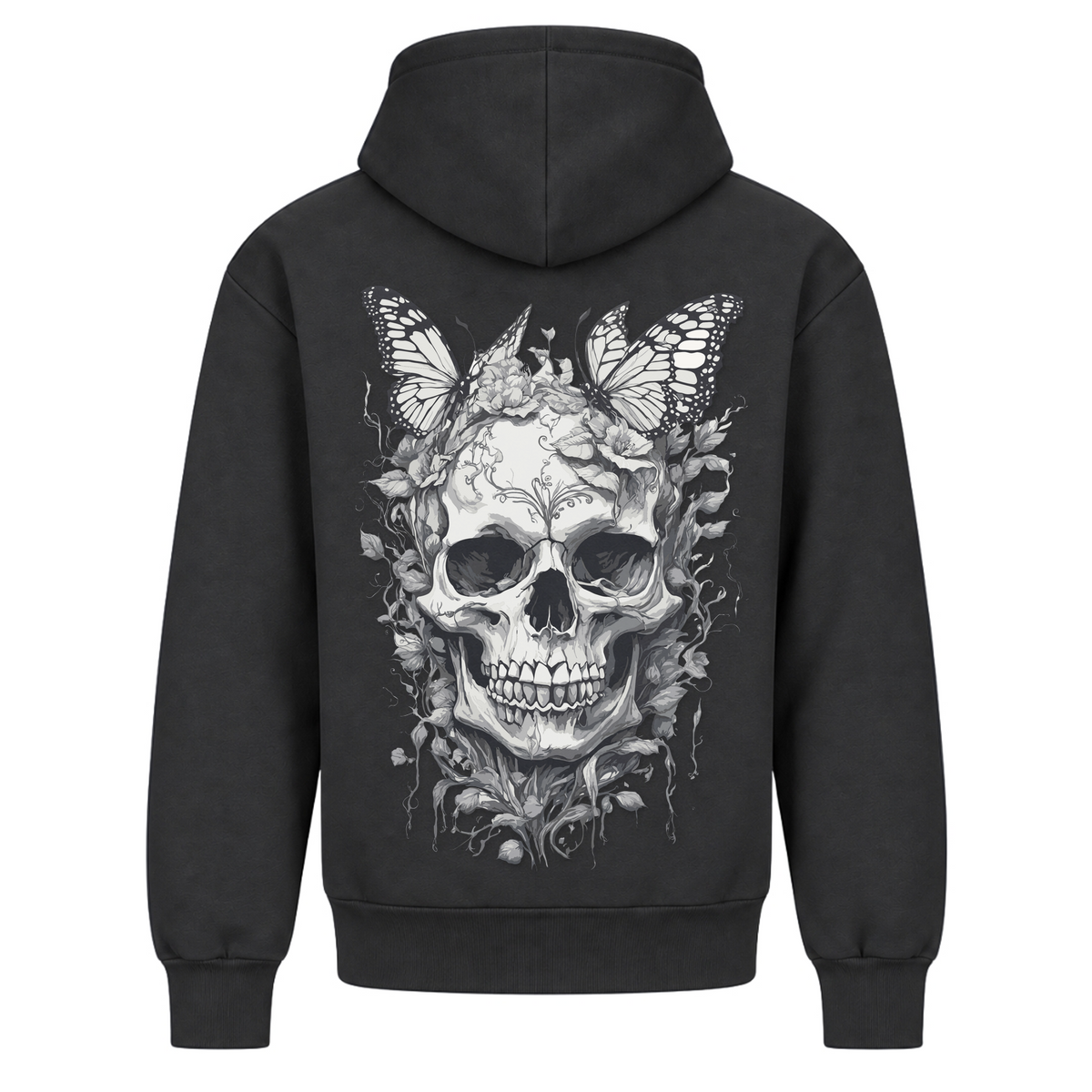 Skull Smile - Solid Charcoal - Rueckseite