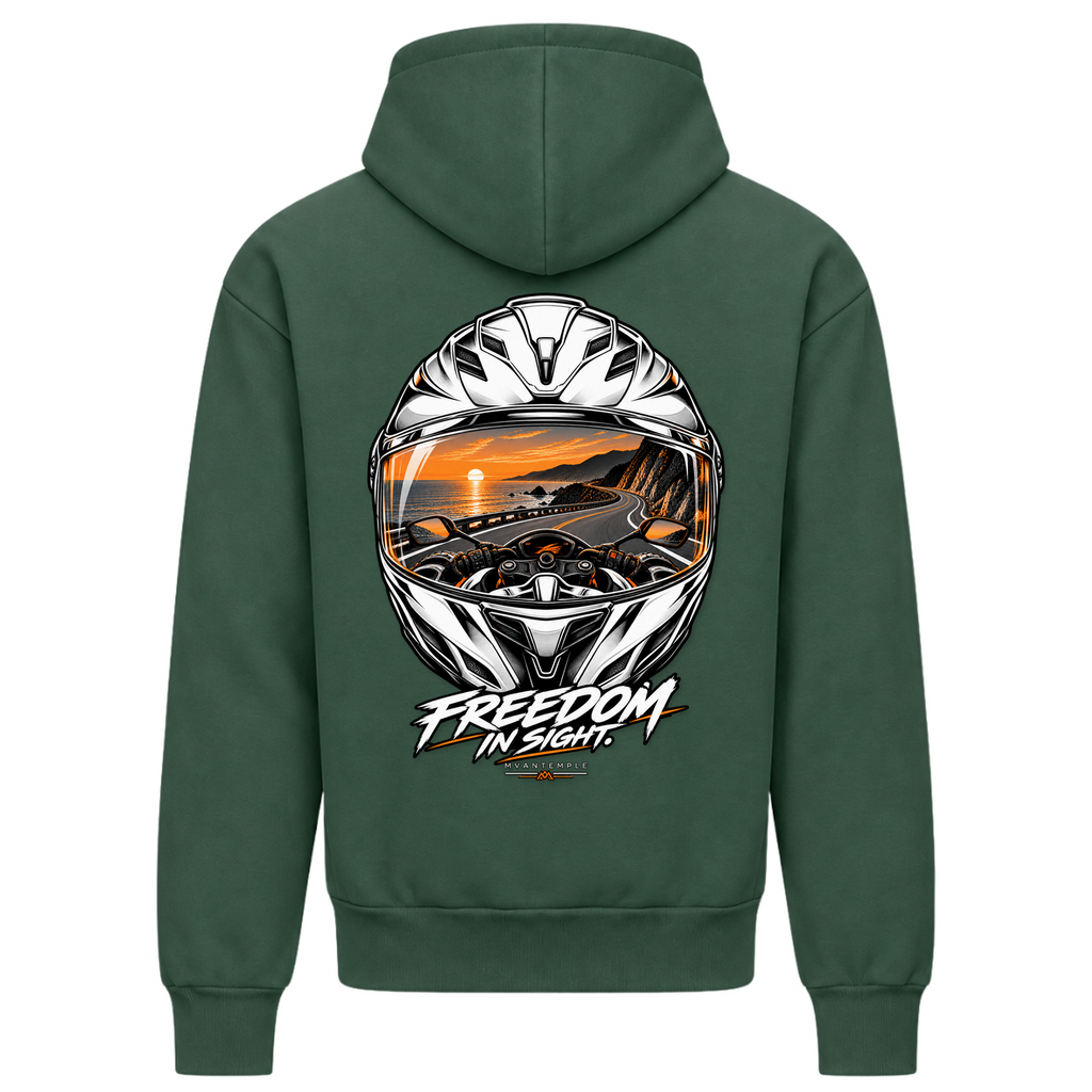 Freedom in Sight - Bottle Green - Rueckseite