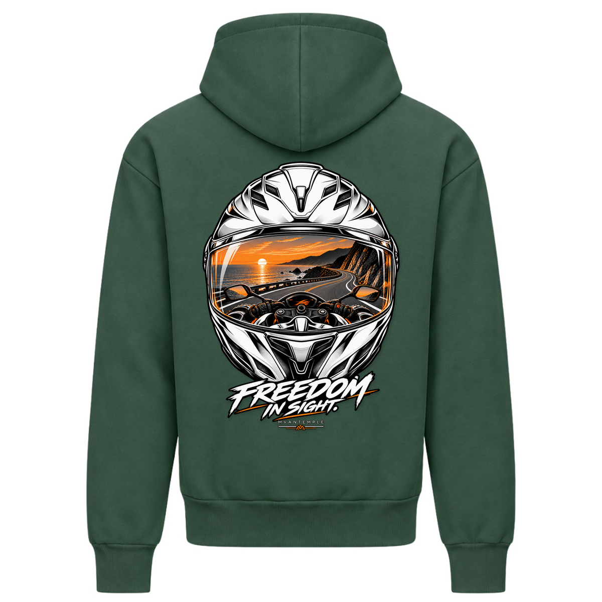 Freedom in Sight - Bottle Green - Rueckseite