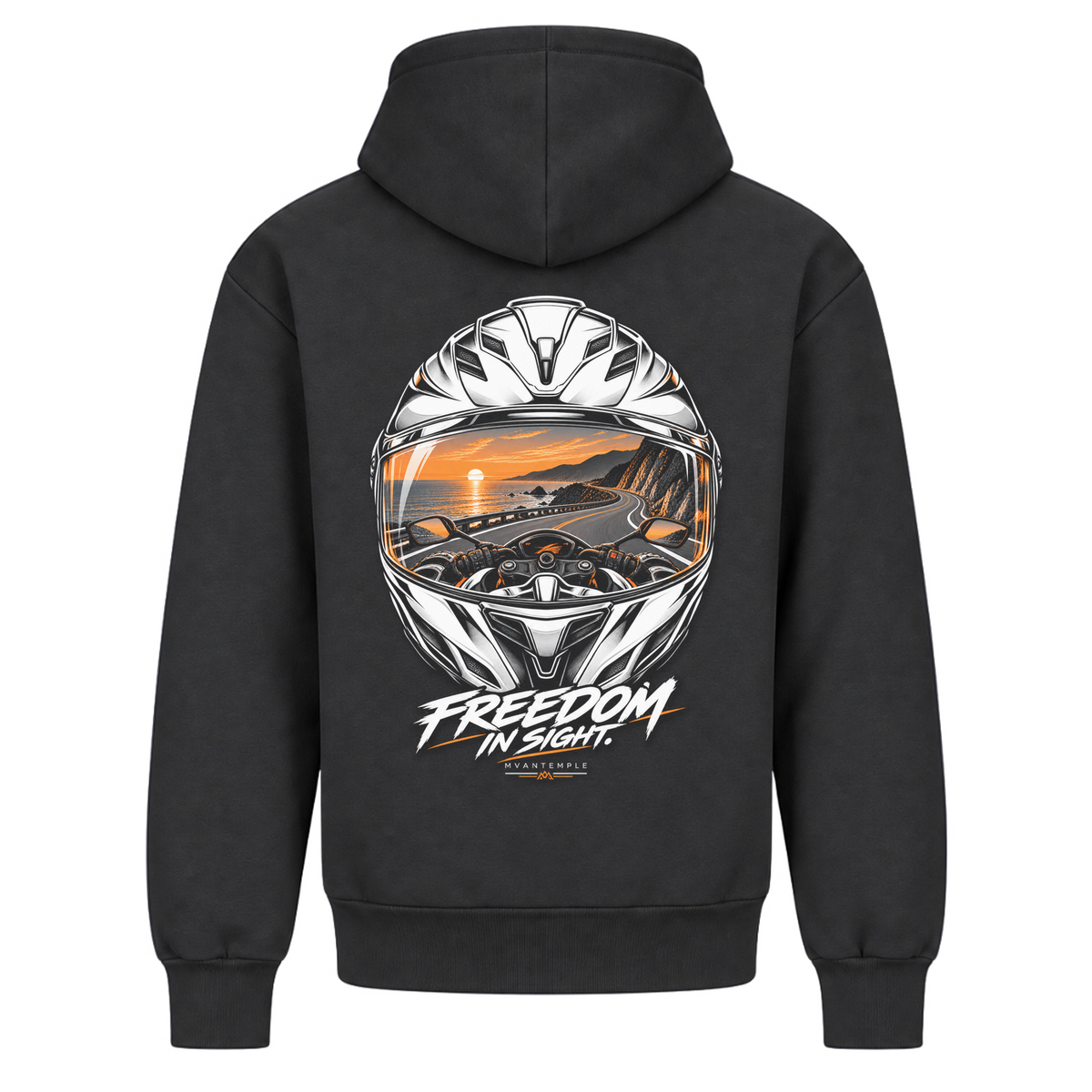 Freedom in Sight - Solid Charcoal - Rueckseite