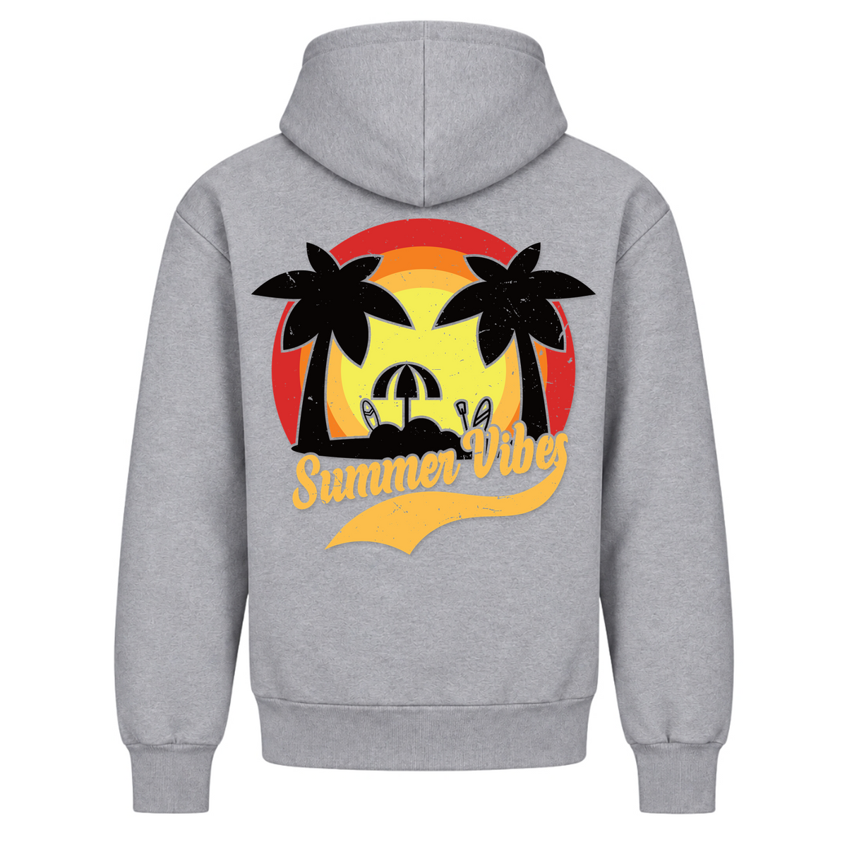 Summer Vibes - Heather Grey - Rueckseite