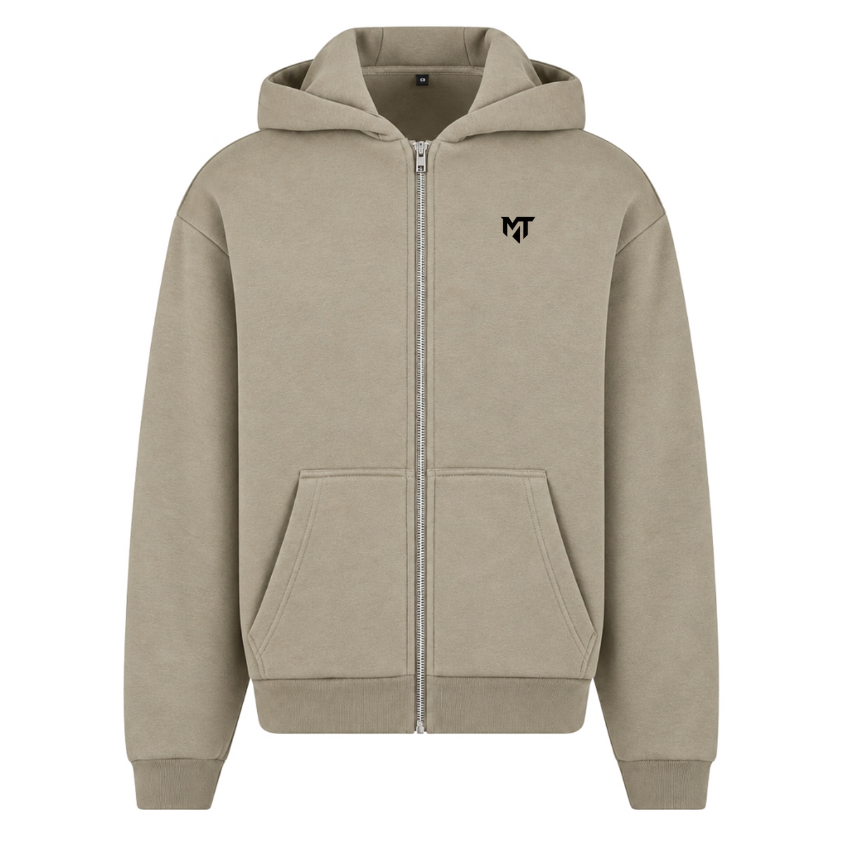Dark Flatter - Zipper - Pale Olive