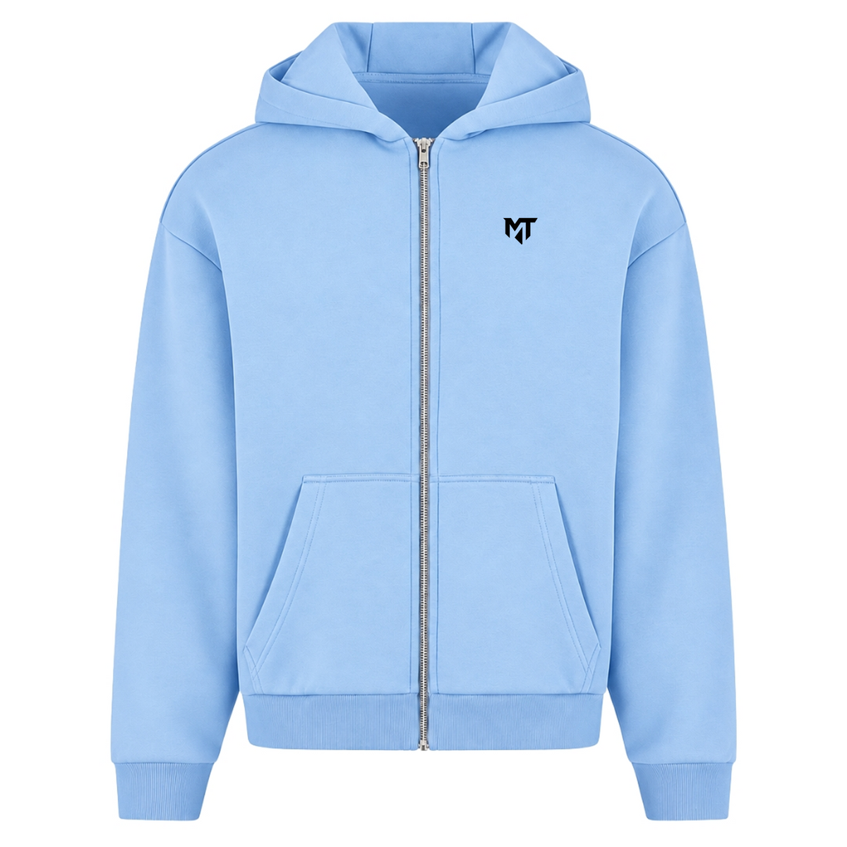 Dark Flatter - Zipper - Powder Blue