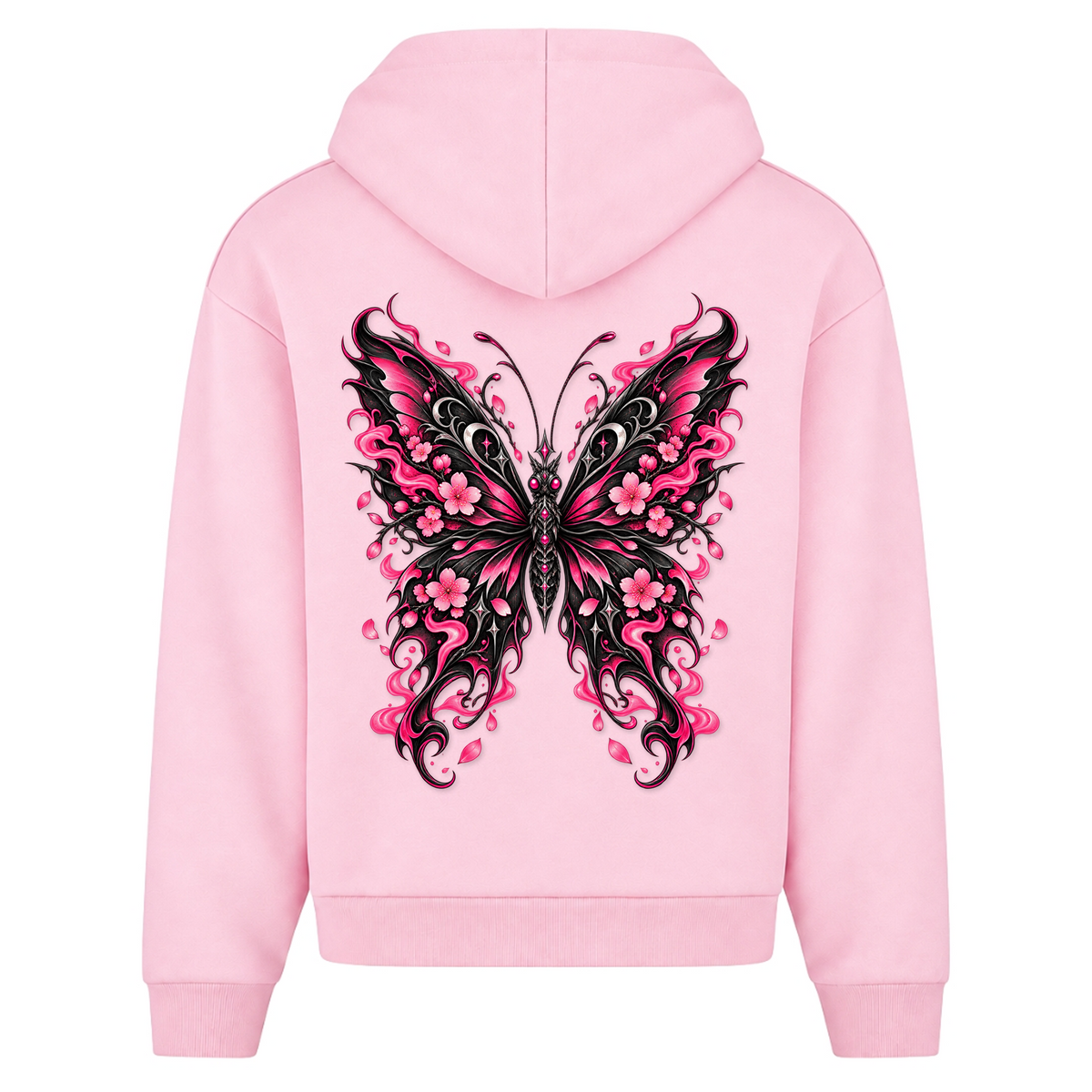 Dark Flatter - Zipper - Soft Pink - Rueckseite