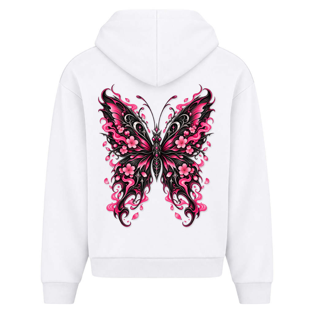 Dark Flatter - Zipper - White - Rueckseite