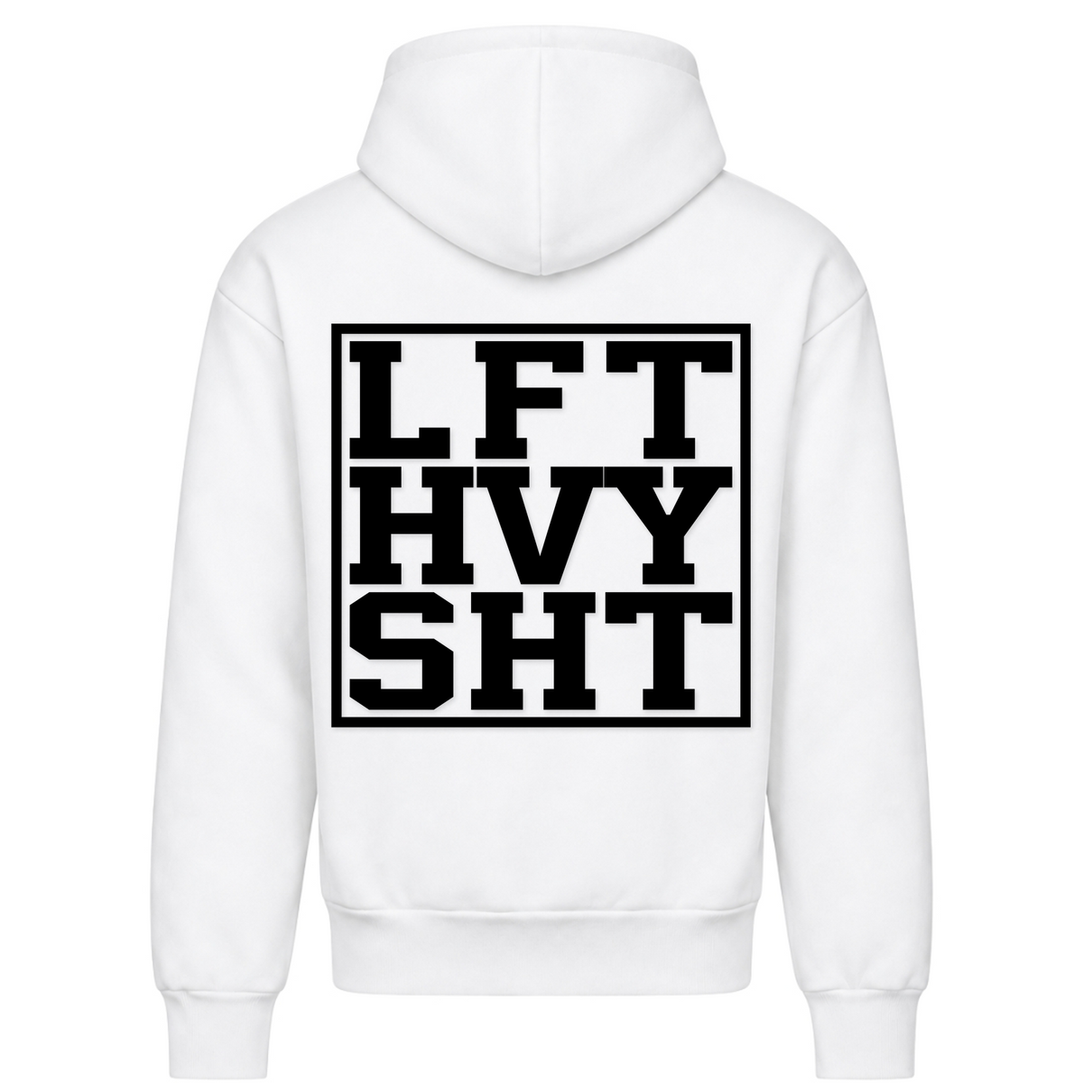 Lift Heavy Shit - Arctic White - Rueckseite