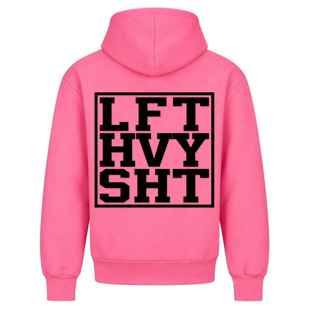 Lift Heavy Shit - Bubblegum Pink - Rueckseite