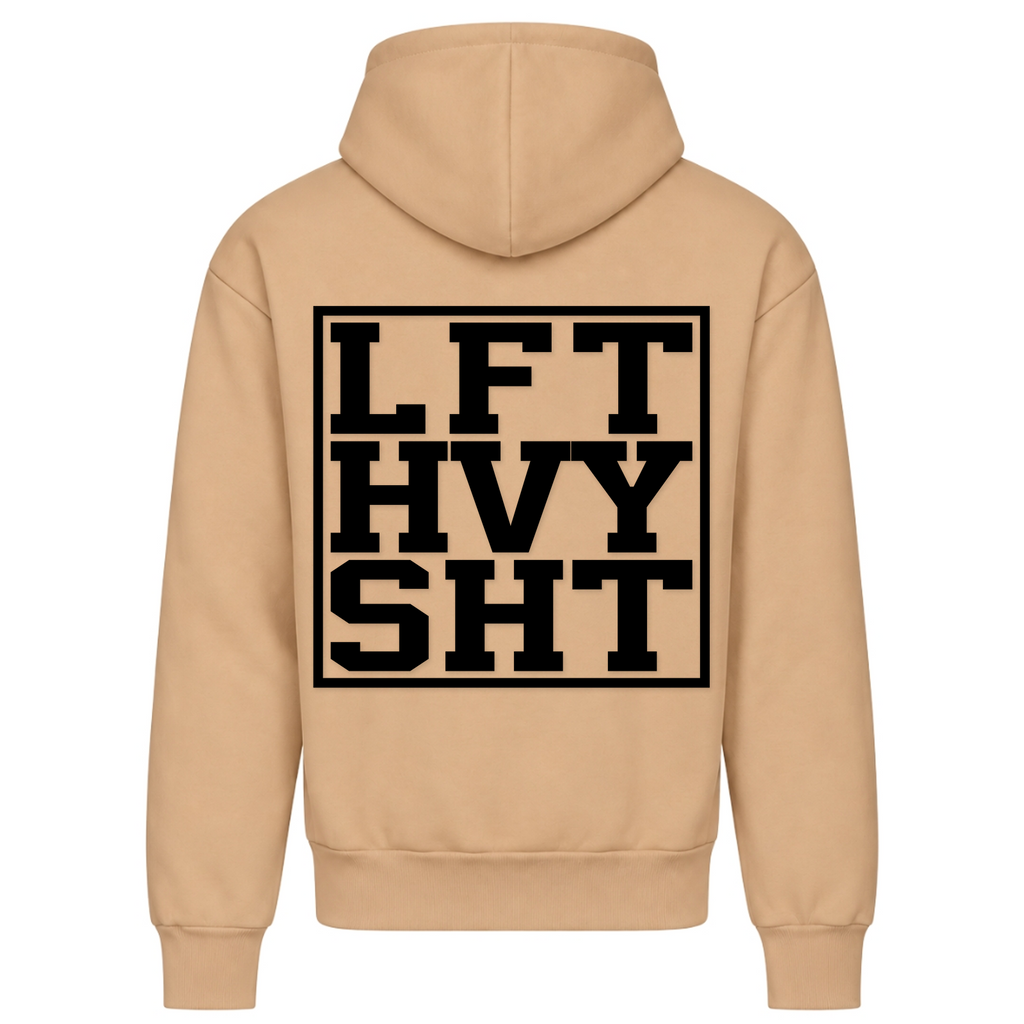 Lift Heavy Shit - Desert Sand - Rueckseite