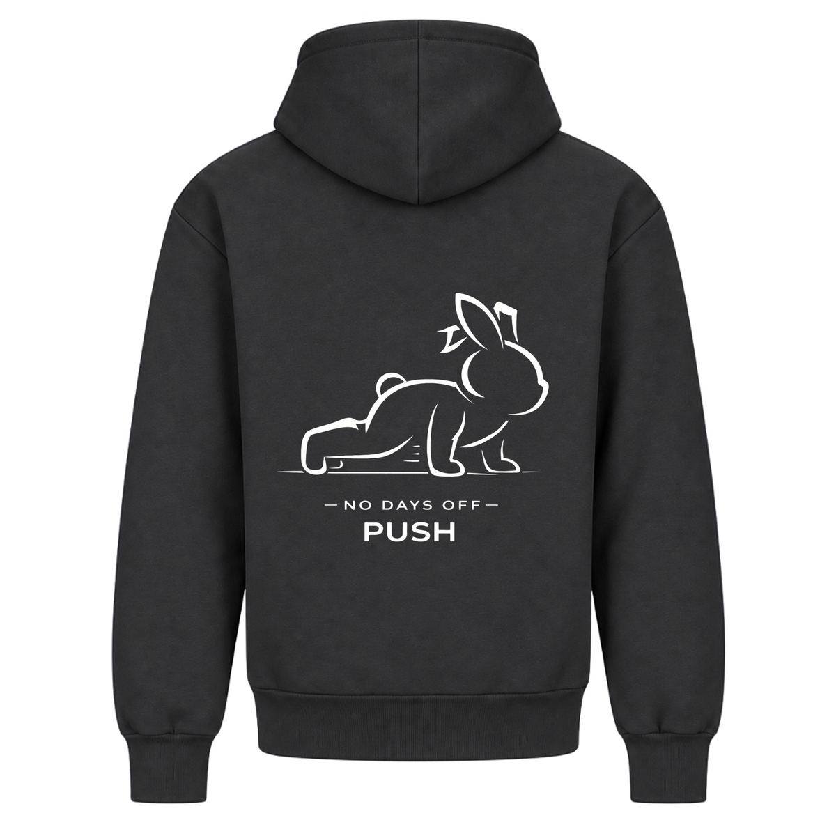 Push  - Solid Charcoal - Rueckseite