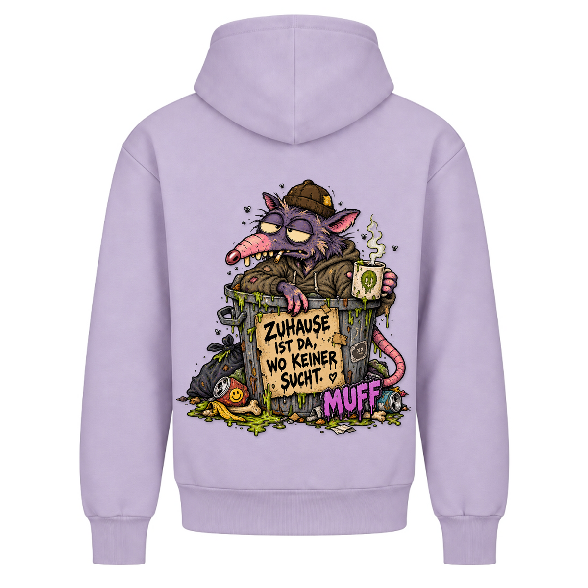 Muff - Lilac - Rueckseite