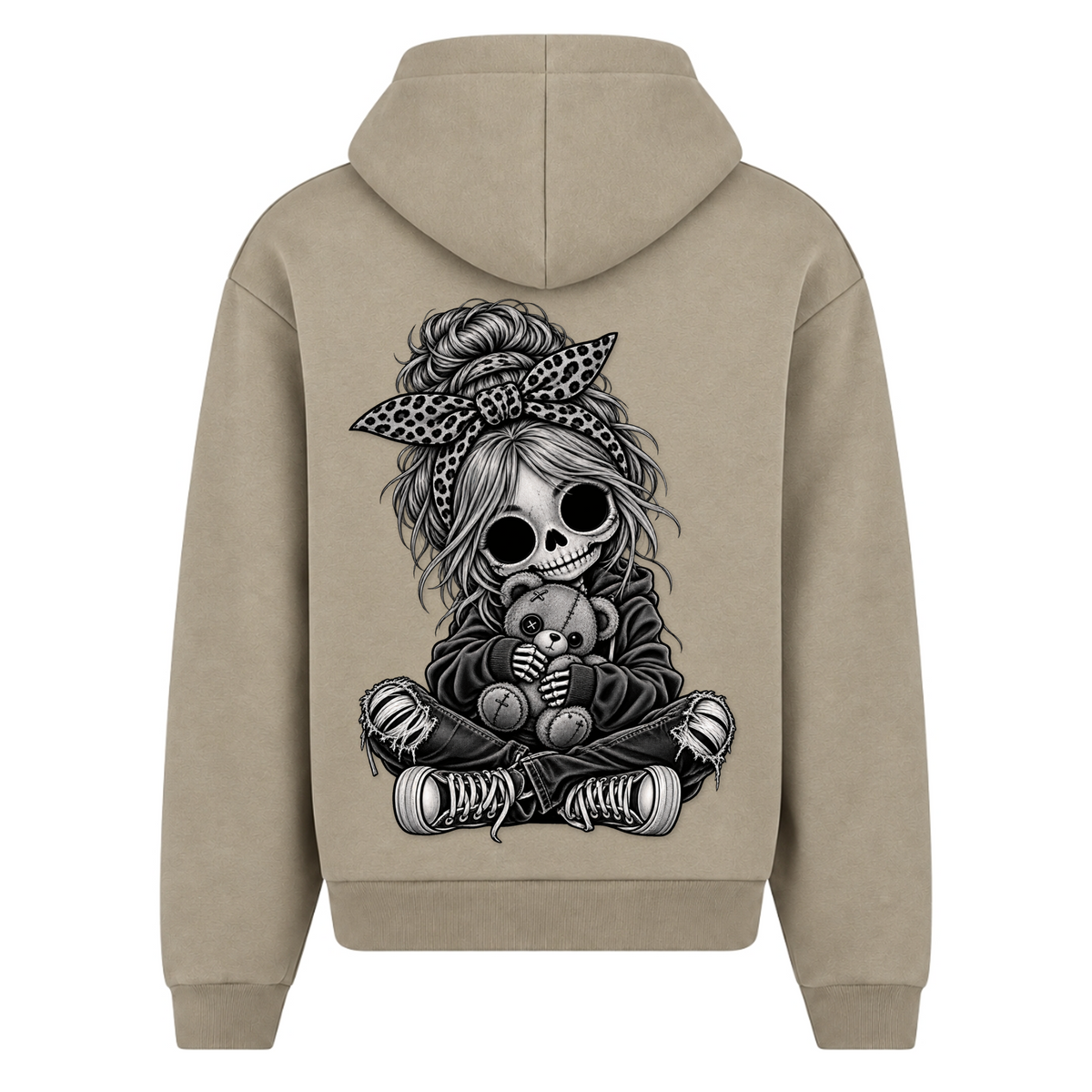 Dead Cute Bear - Pale Olive - Rueckseite