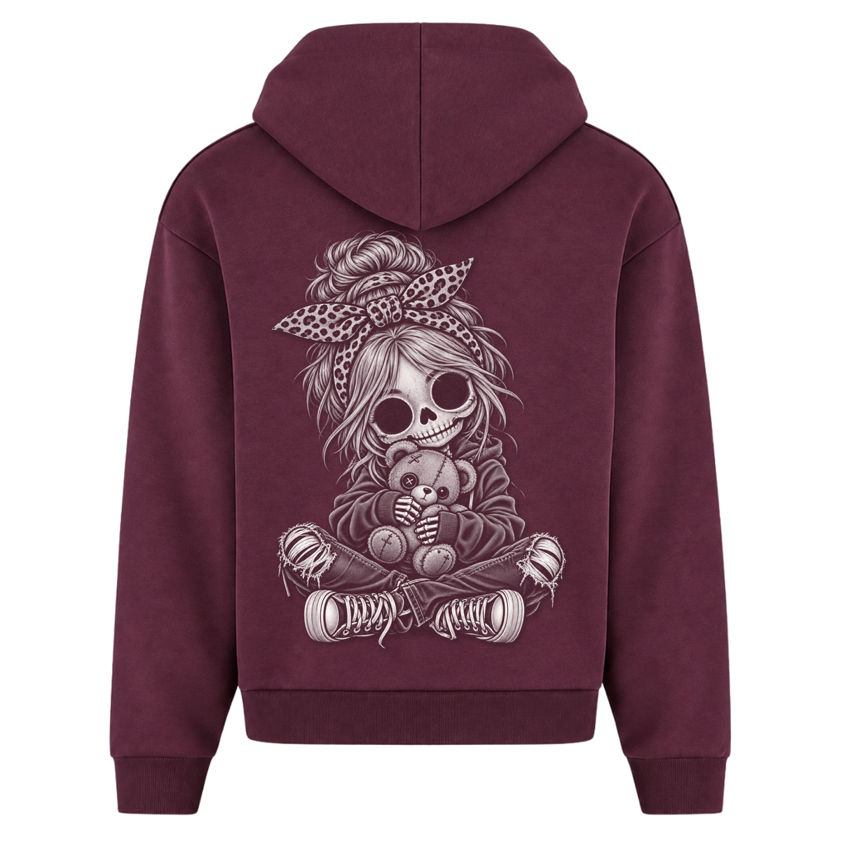 Dead Cute Bear - Plum Purple - Rueckseite