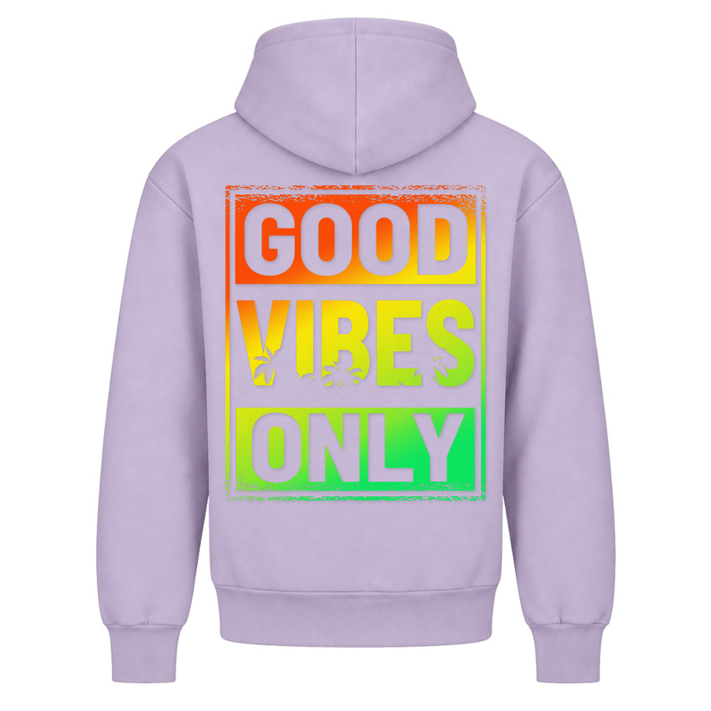 Good Vibes Only Beach  - Lilac - Rueckseite