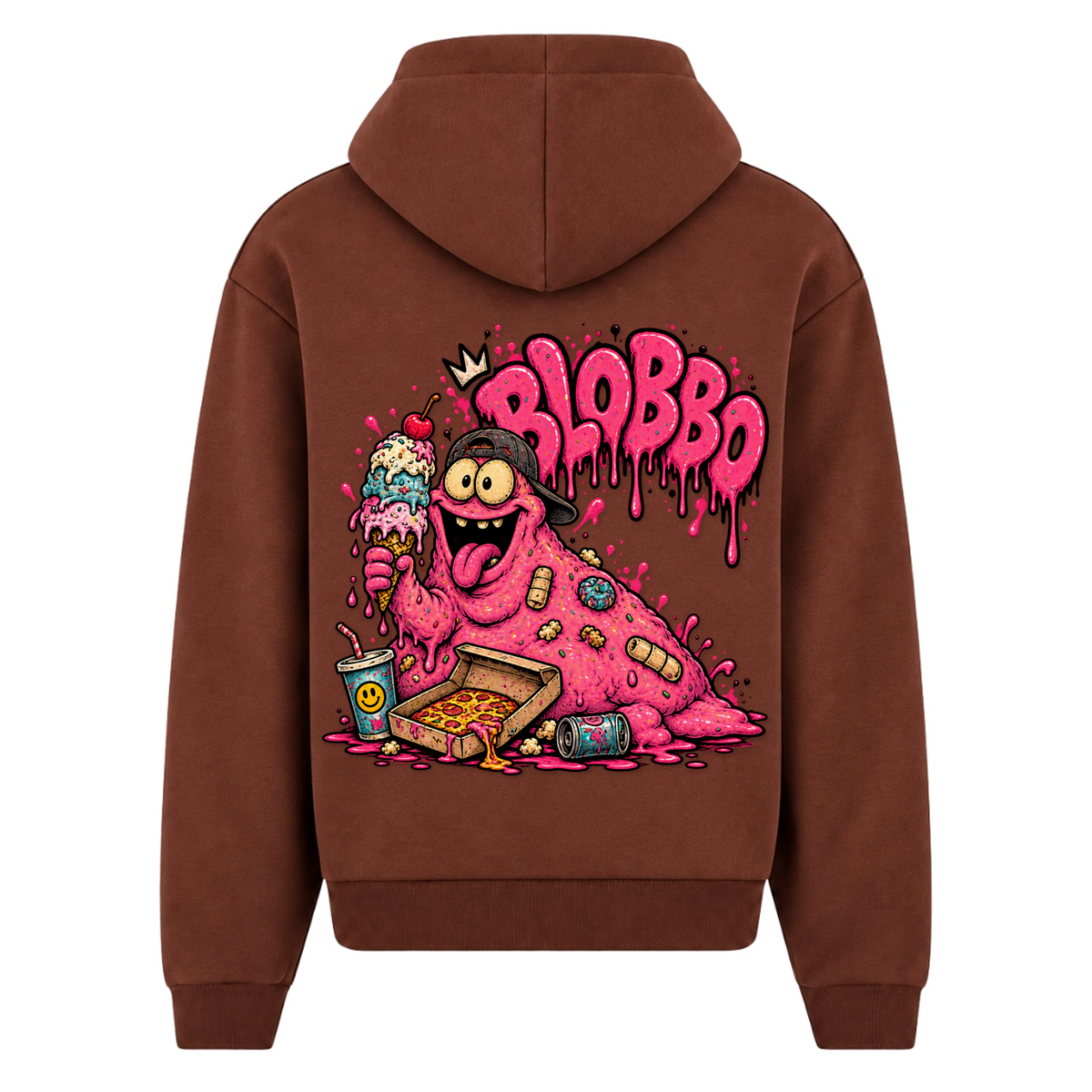Blobbo - Chocolate Brown - Rueckseite