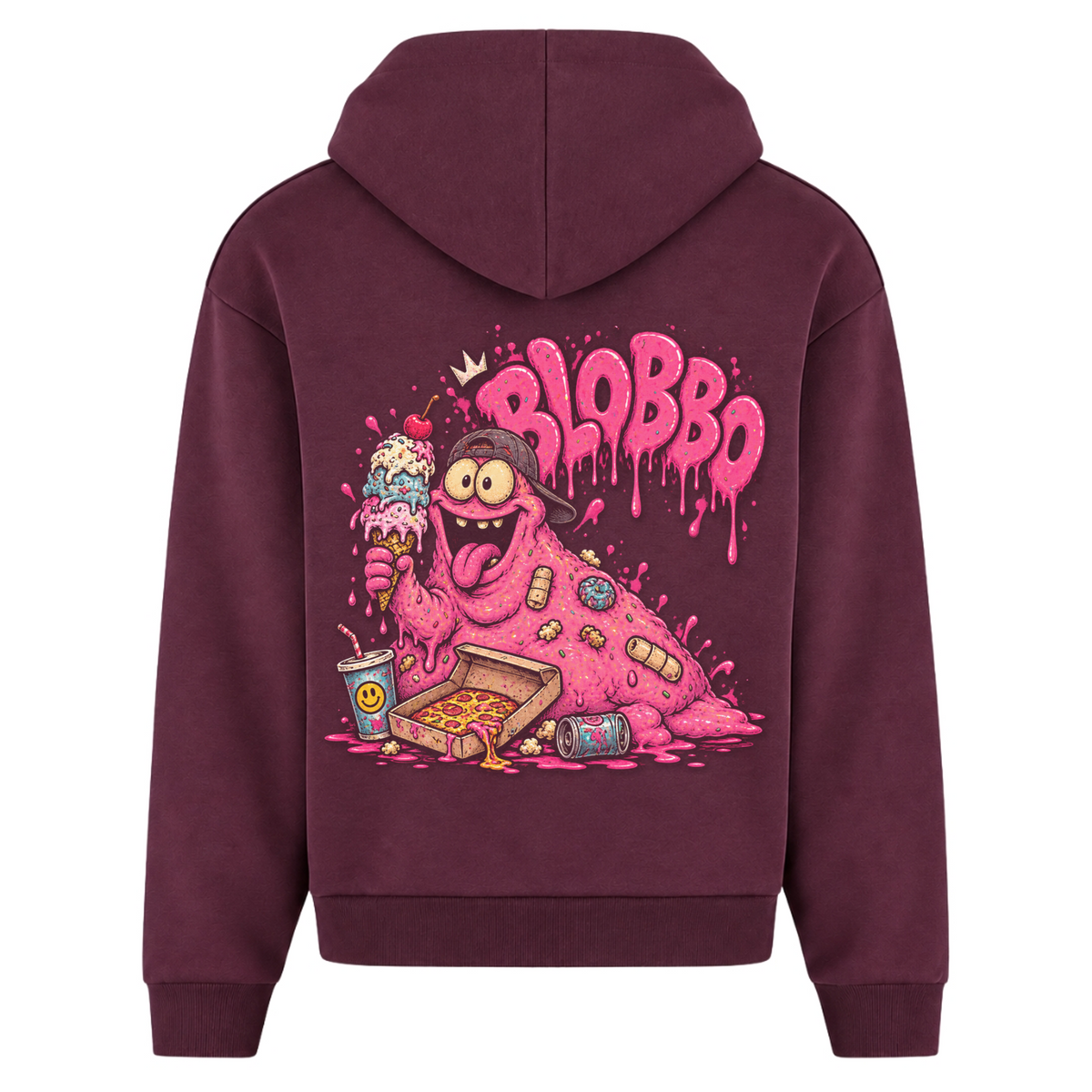 Blobbo - Plum Purple - Rueckseite