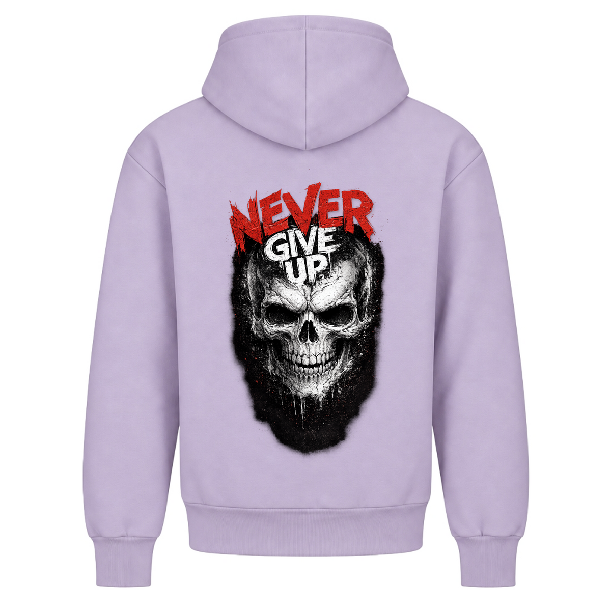 Never give up - Lilac - Rueckseite