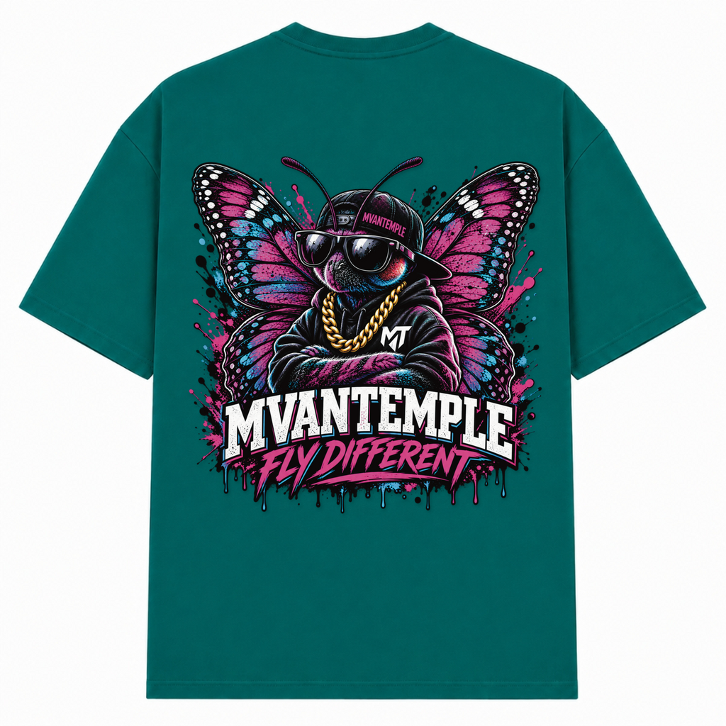 Fly Different - Green - Rueckseite