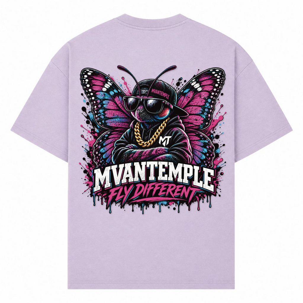 Fly Different - lilac - Rueckseite
