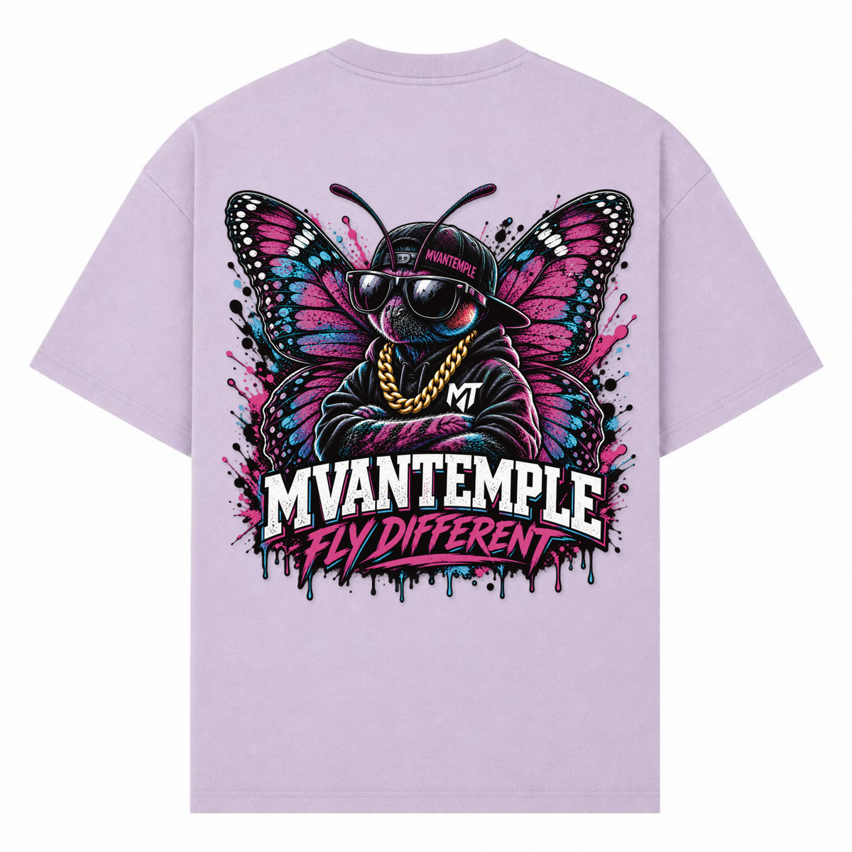 Fly Different - lilac - Rueckseite