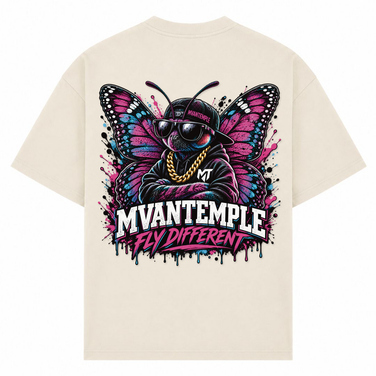 Fly Different - Sand - Rueckseite