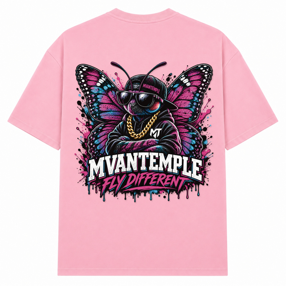 Fly Different - Soft Pink  - Rueckseite