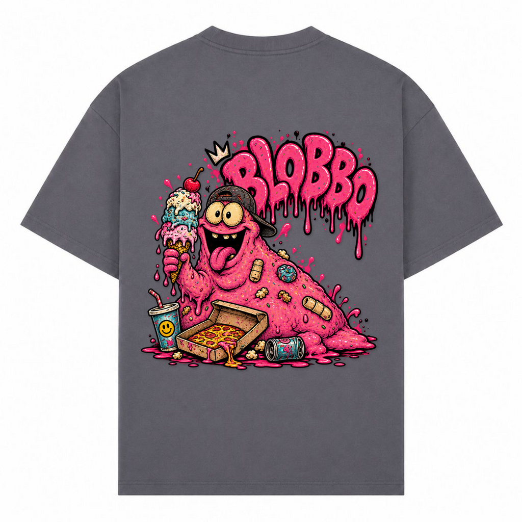 Blobbo - dark grey  - Rueckseite