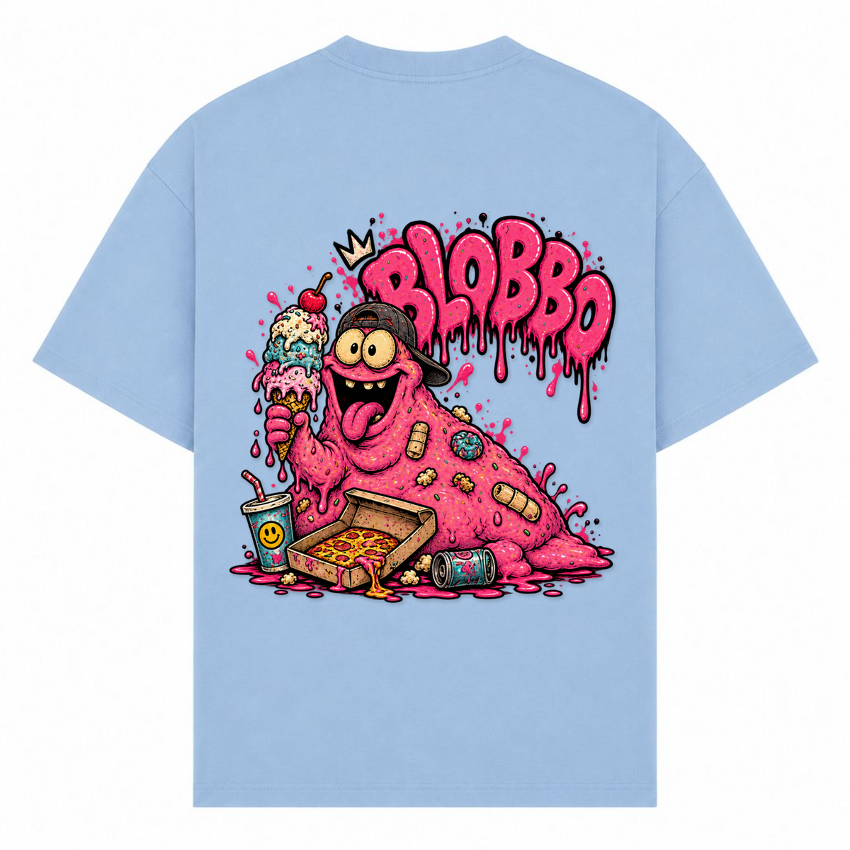 Blobbo - powder blue - Rueckseite