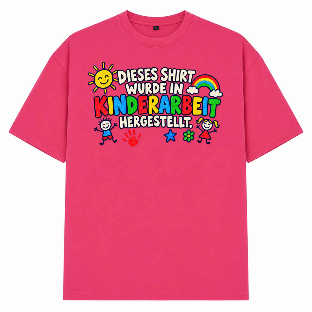 Kinderarbeit - Hibiskus Pink