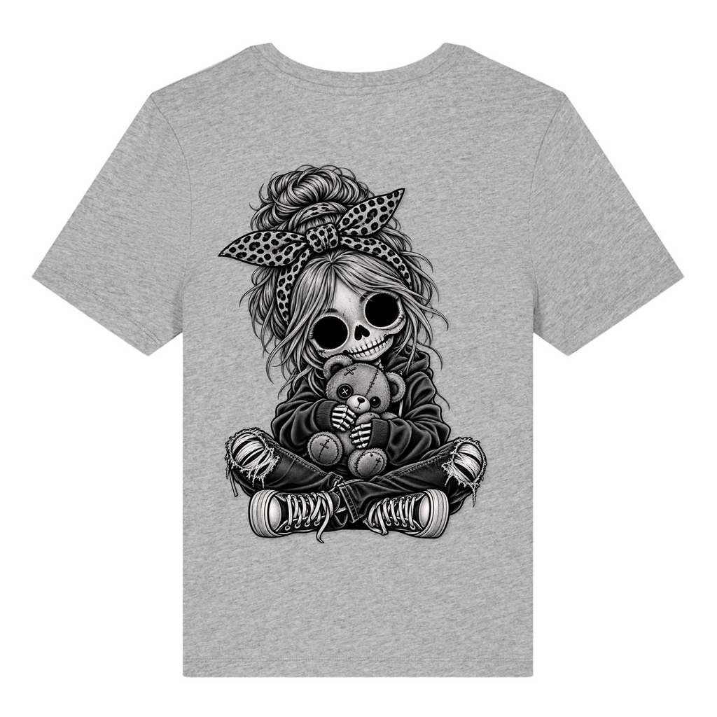 Dead Cute Bear - Heather Grey - Rueckseite
