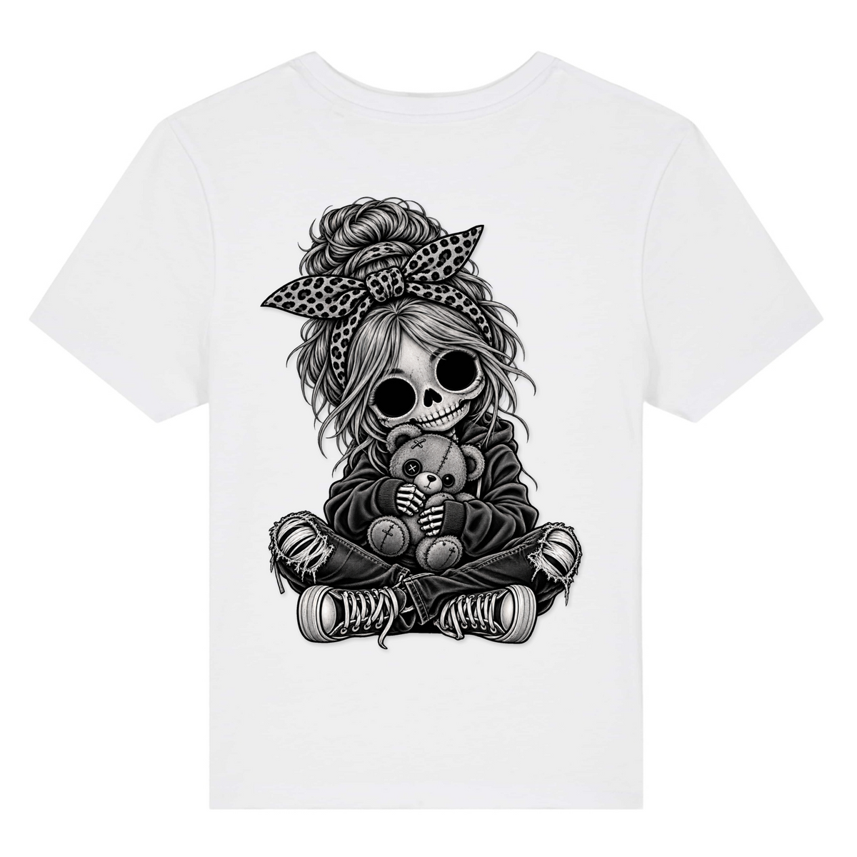 Dead Cute Bear - White - Rueckseite