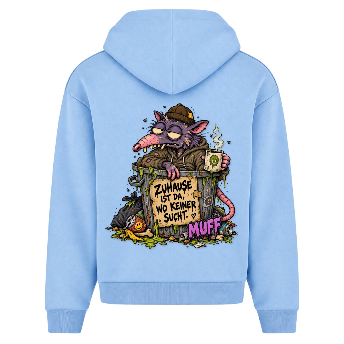 Muff - Powder Blue - Rueckseite