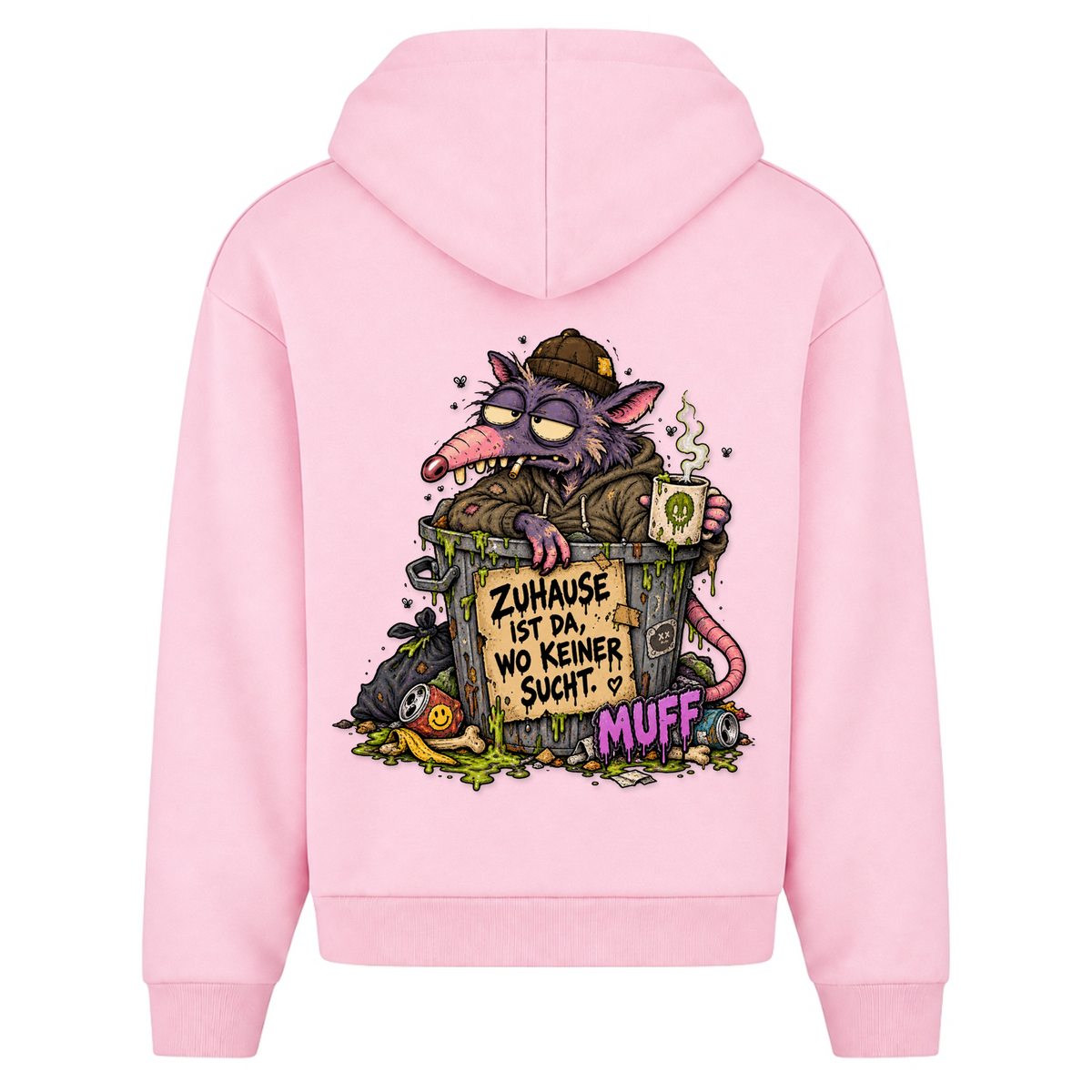 Muff - Soft Pink - Rueckseite